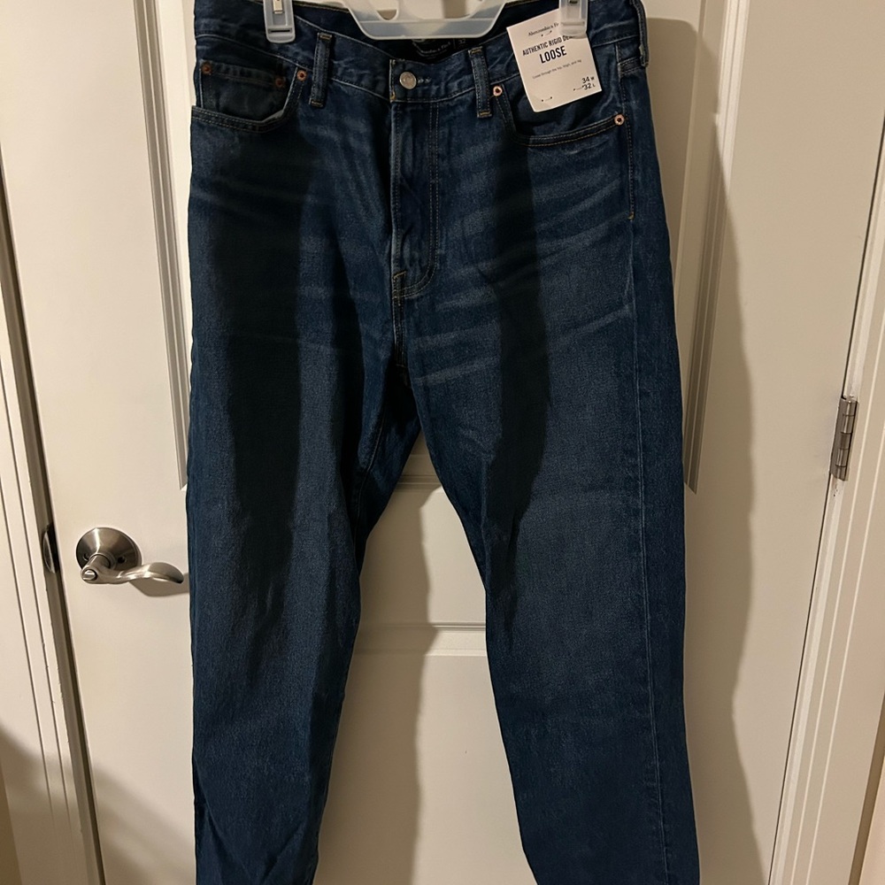 Abercrombie & Fitch Indigo Denim Pants